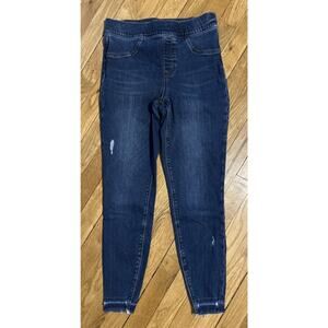 Women’s SPANX Jean-ish Ankle Pull On Leggings Jeans Size M *C8